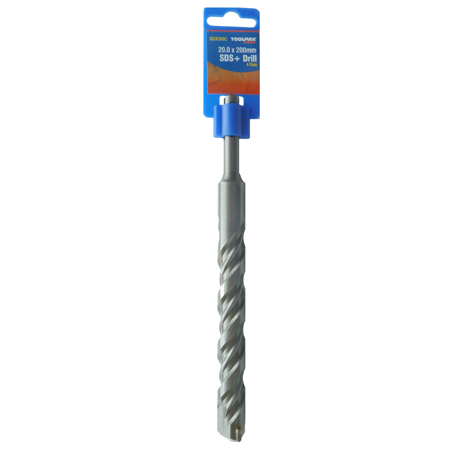 SDS Plus Masonry Drill Bit 20mm x 200mm Hammer Toolpak 